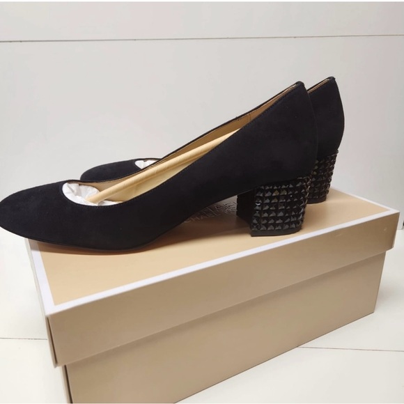 Michael kors Arabella kitten pump black Suede - Picture 2 of 4